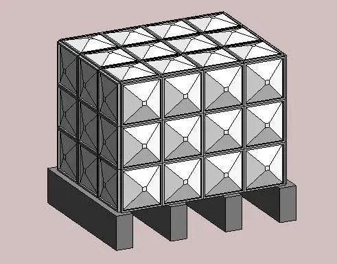 GRP Water Tank — preview 1, by aaelmahdy (RevitCity, CC0)