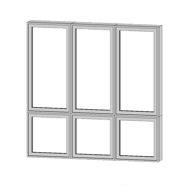 6x Fixed Window