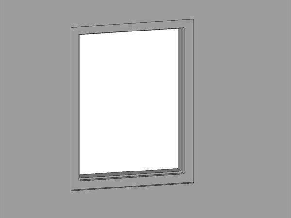 Wooden Window Only