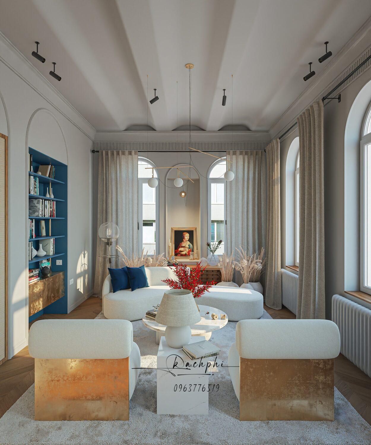 Living Room – Kitchen Interior