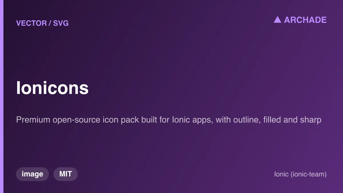 Ionicons