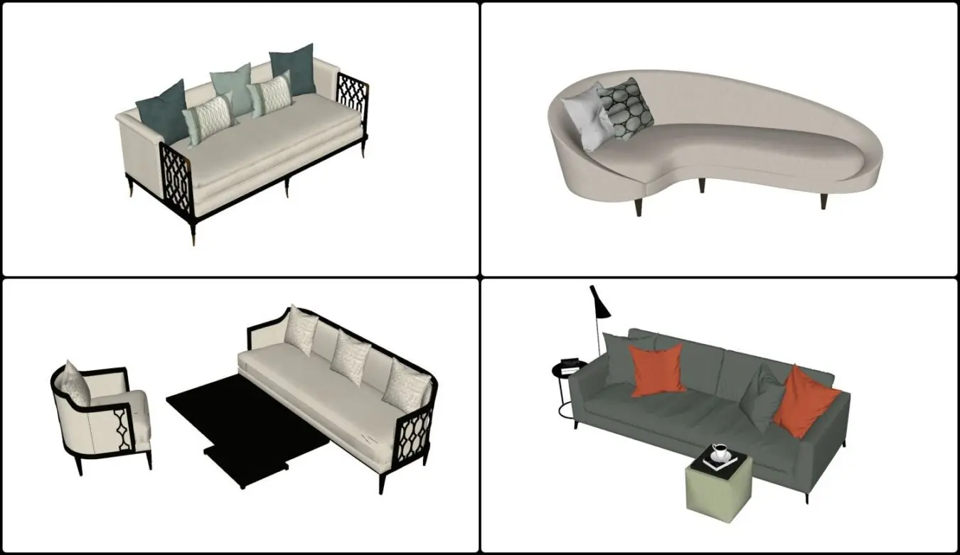 Combo Sofa — preview 1 (cgtips)