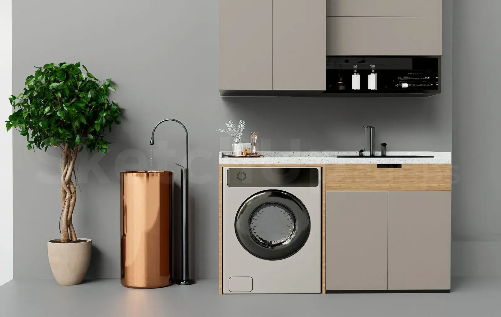Modern Laundry Room