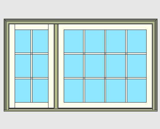 Kolbe Ultra Series Casement Picture Combination Left Flanker Units