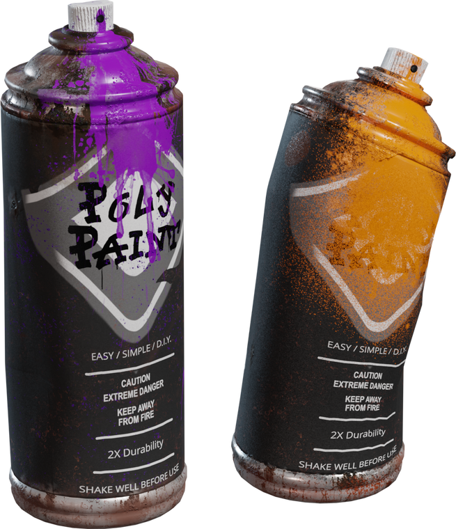 Spray Paint Bottles 2