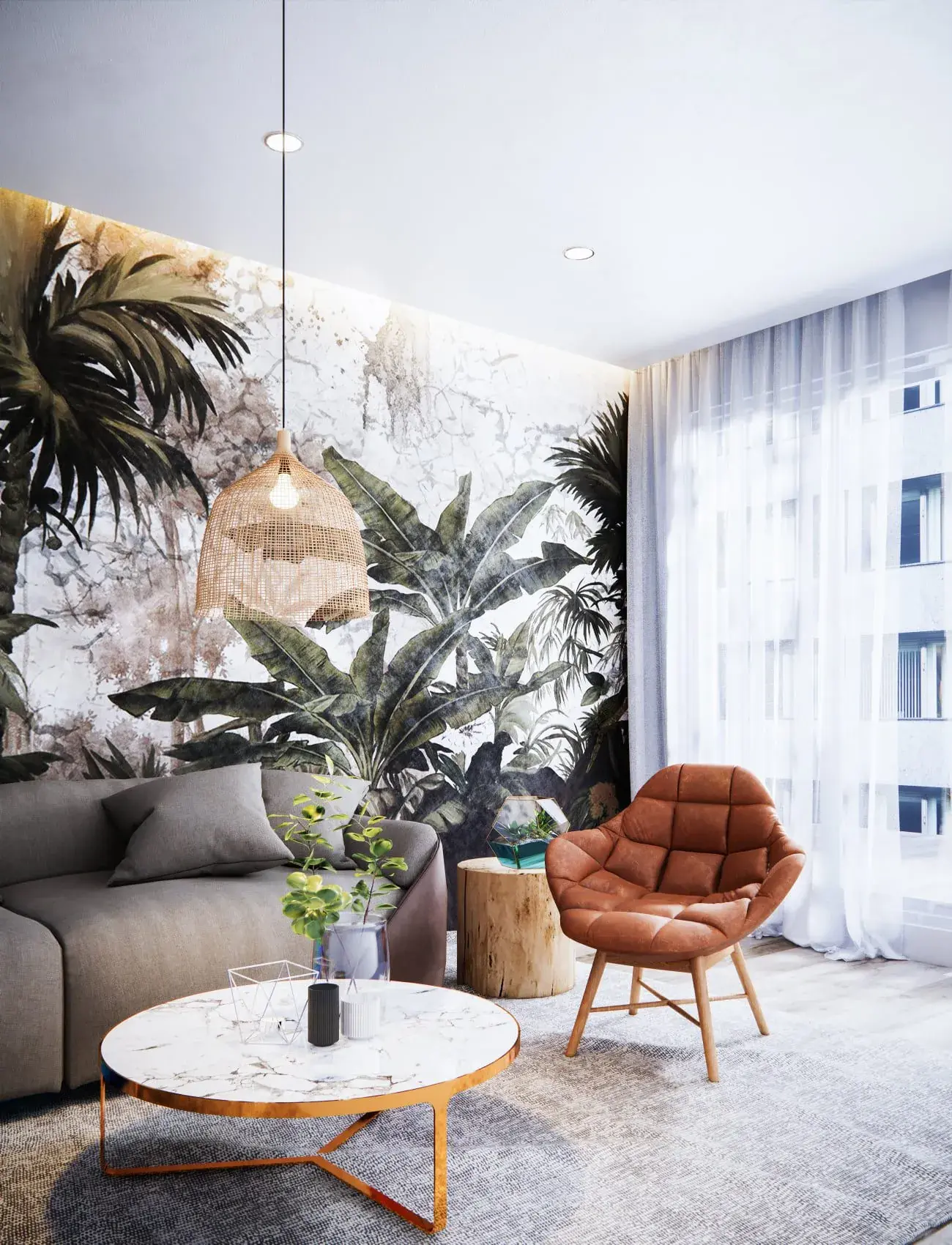 Interior Livingroom Scene