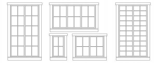 Colonial Style Window
