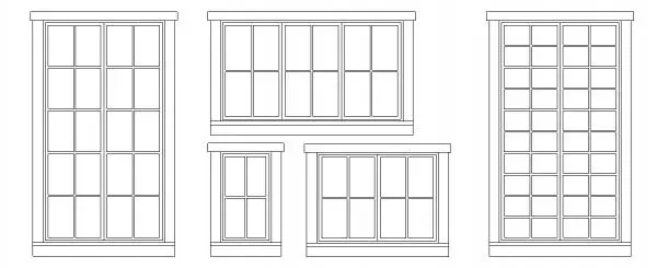 Colonial Style Window