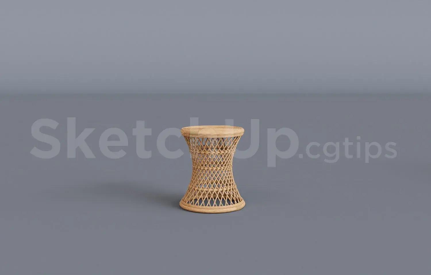 Rattan Stool