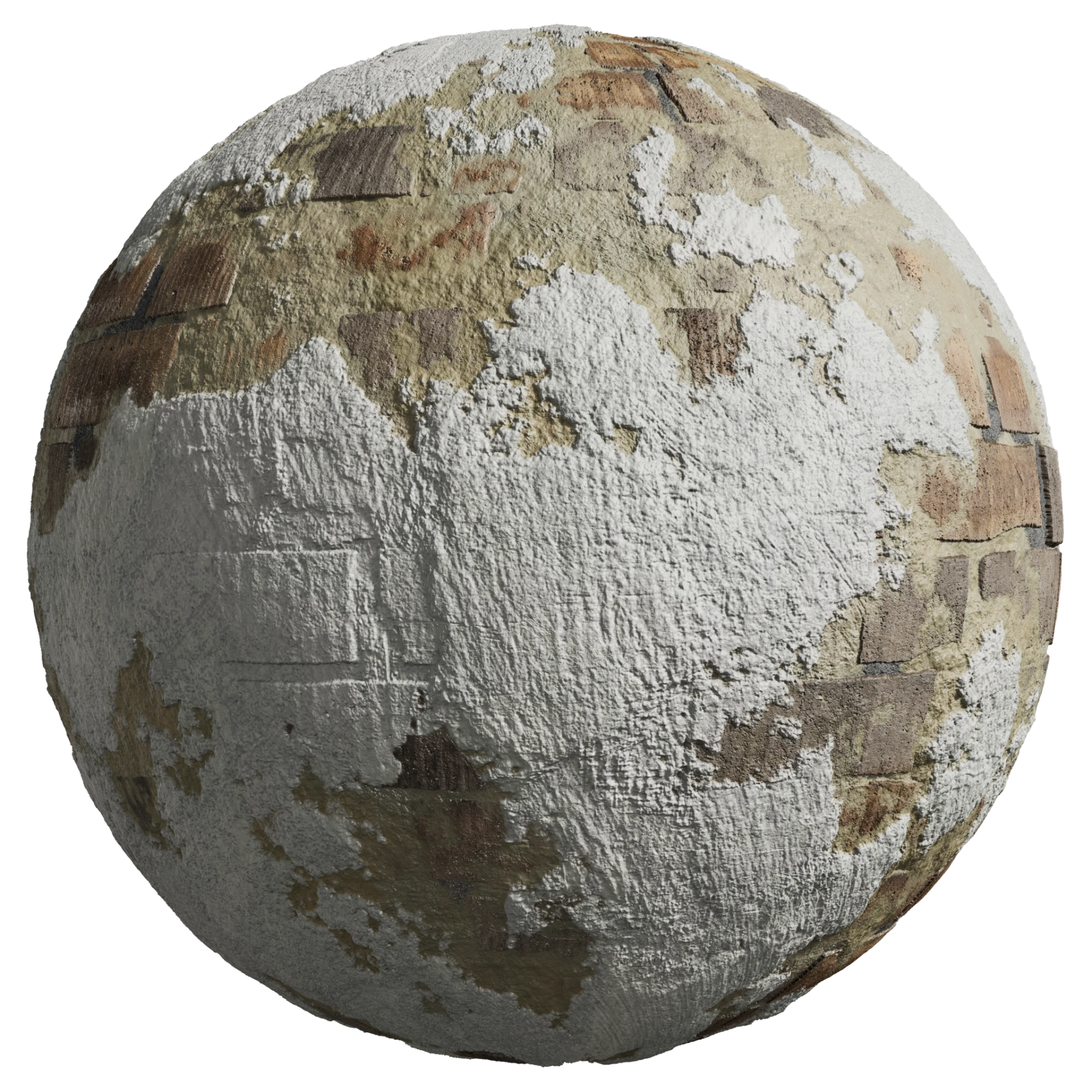 Painted Plaster 016