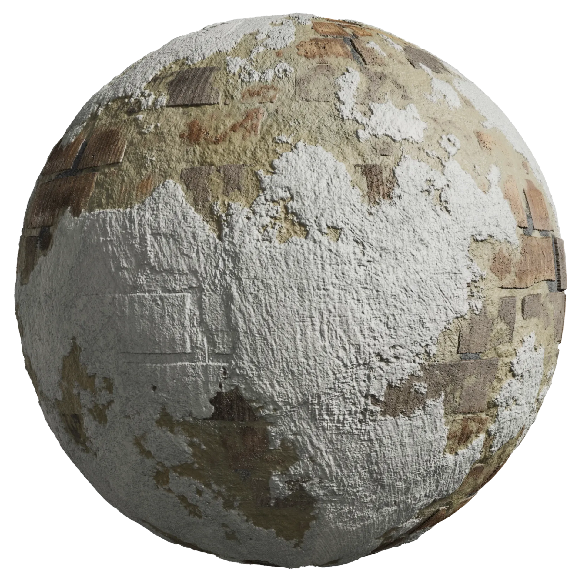 Painted Plaster 016