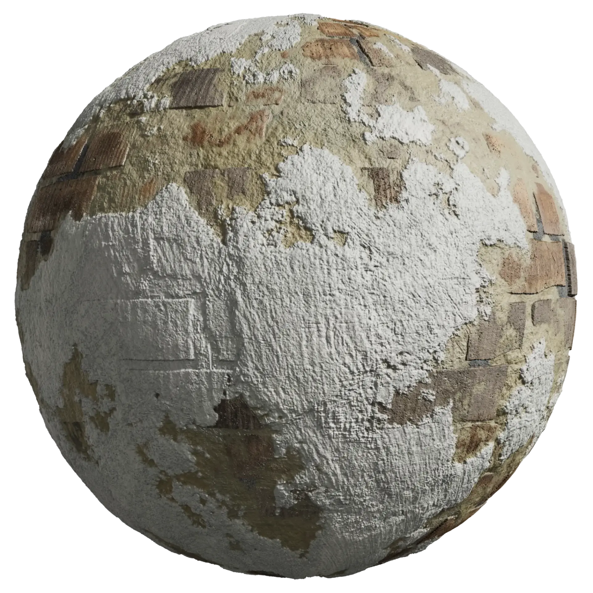 Painted Plaster 016