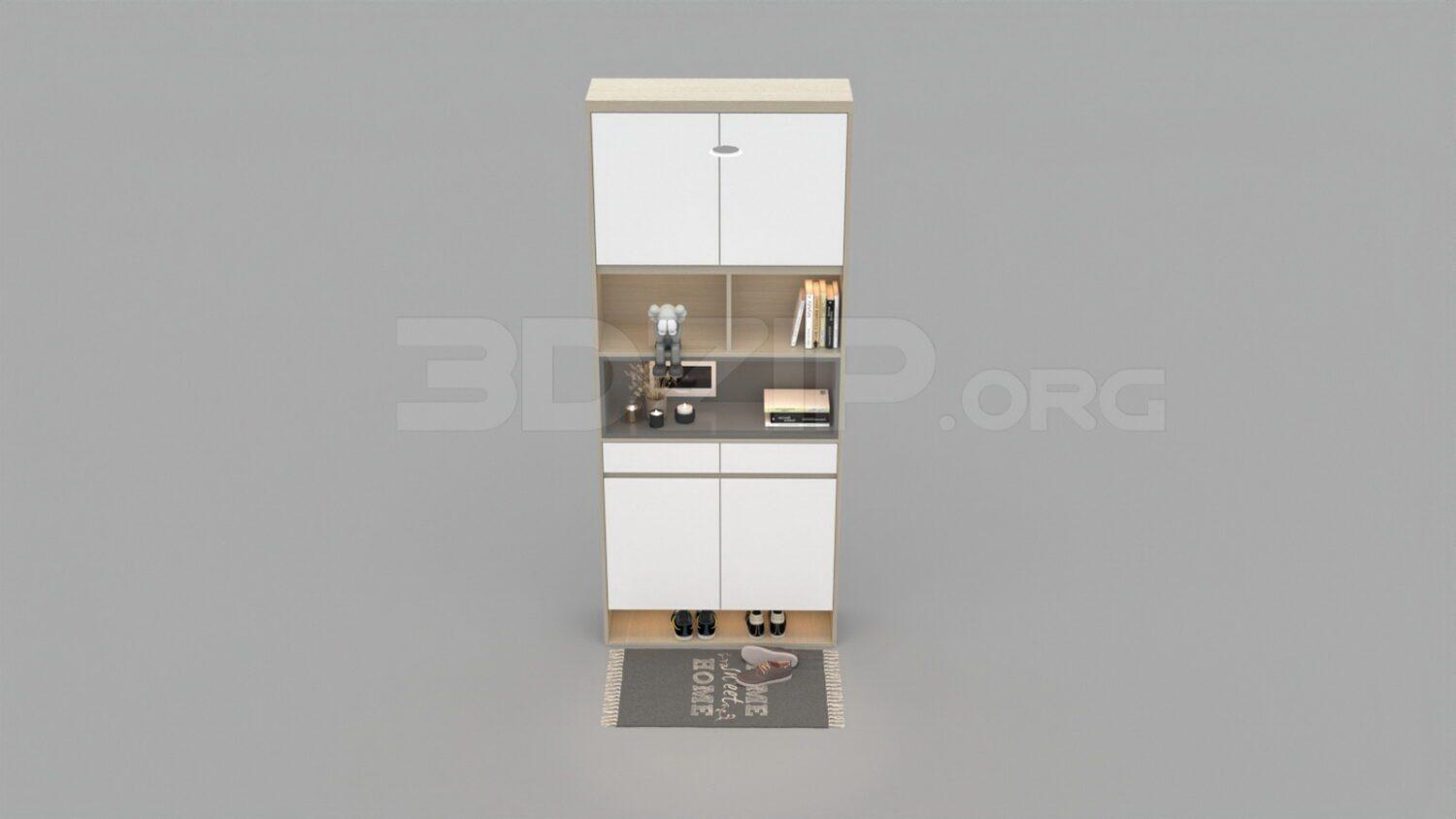 Shoe Cabinet — preview 1 (3dzip)