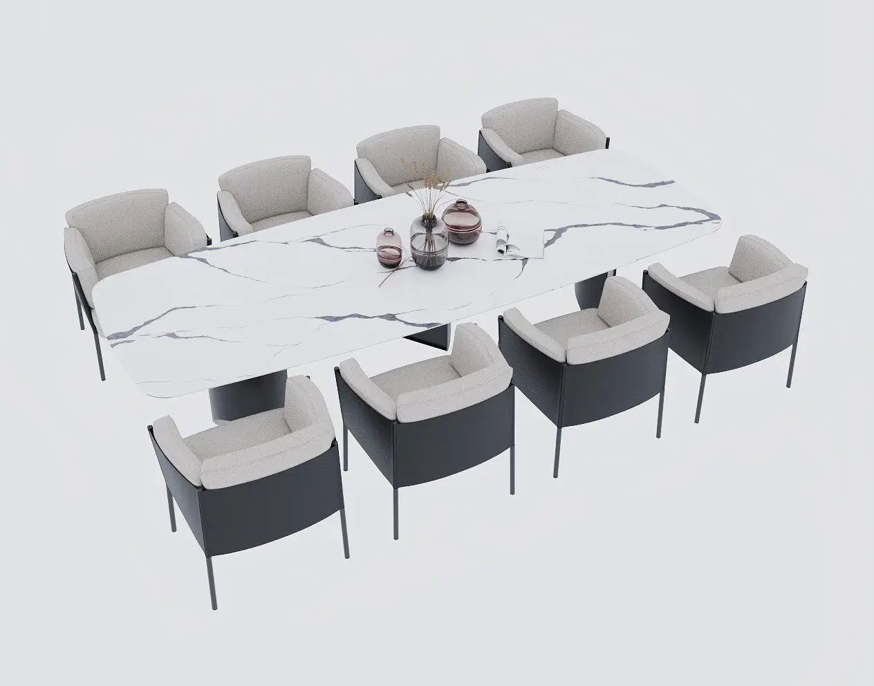 Dining Table And Chair — preview 1, by Hoang Son (3dzip)
