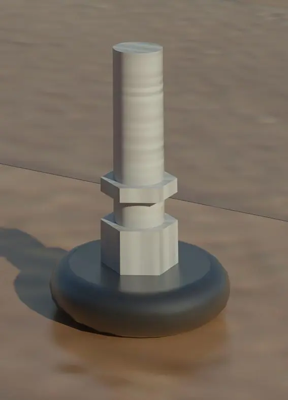 Adjustable Leg — preview 1, by martynafagan (RevitCity, CC0)