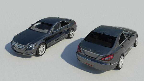 Mercedes CLS 350 CDI - Car Automobile Vehicle