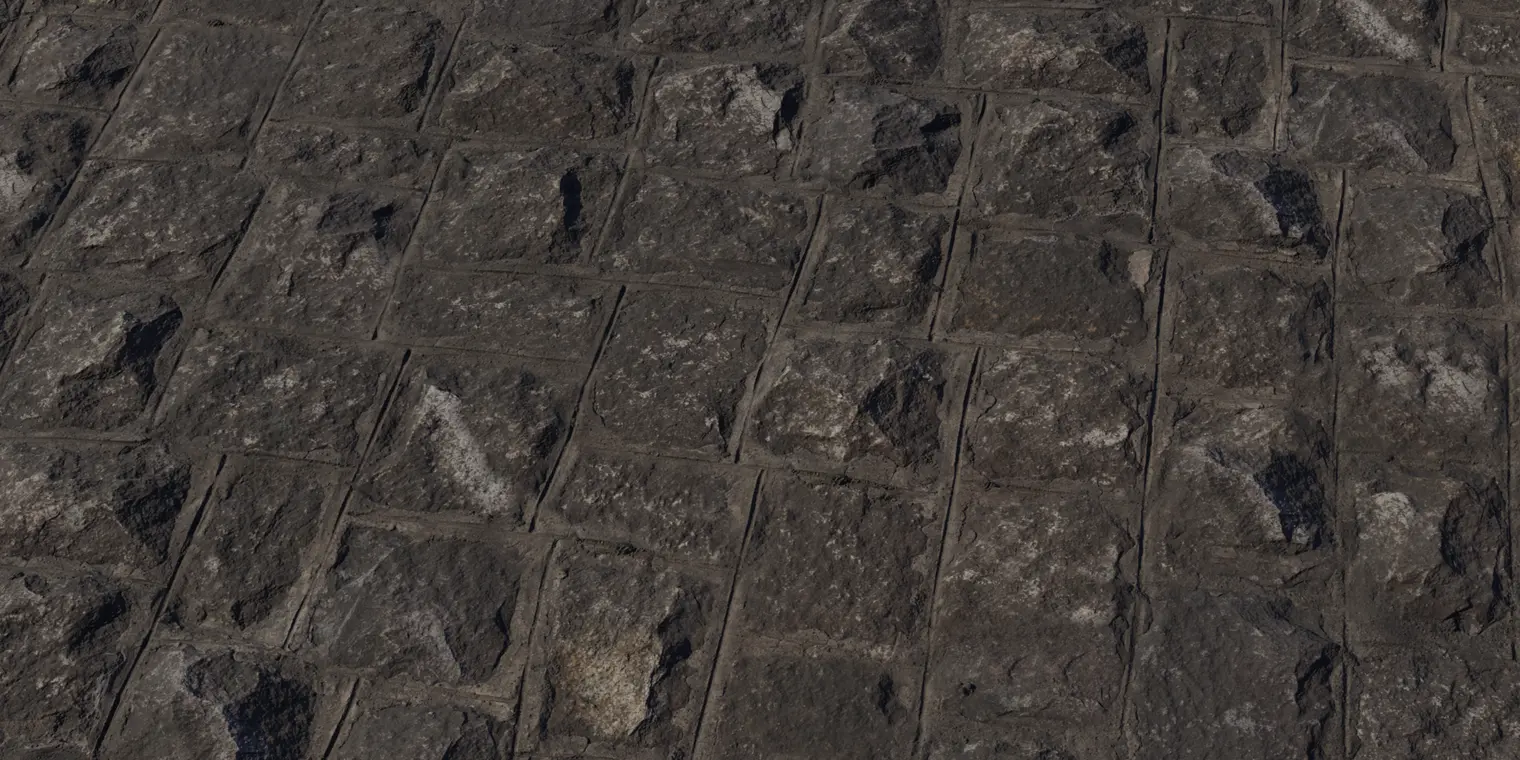 Concrete Block Wall 2