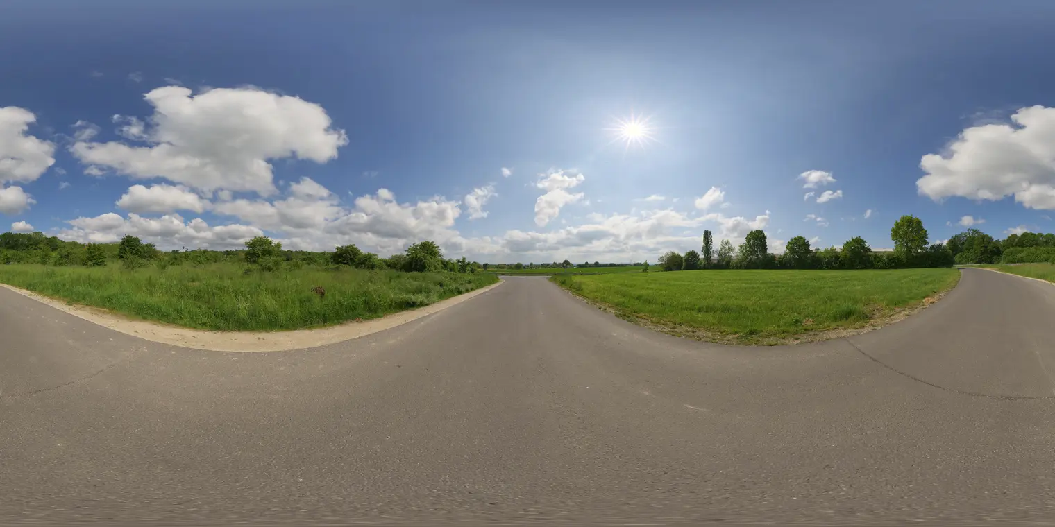 Rural Asphalt Road