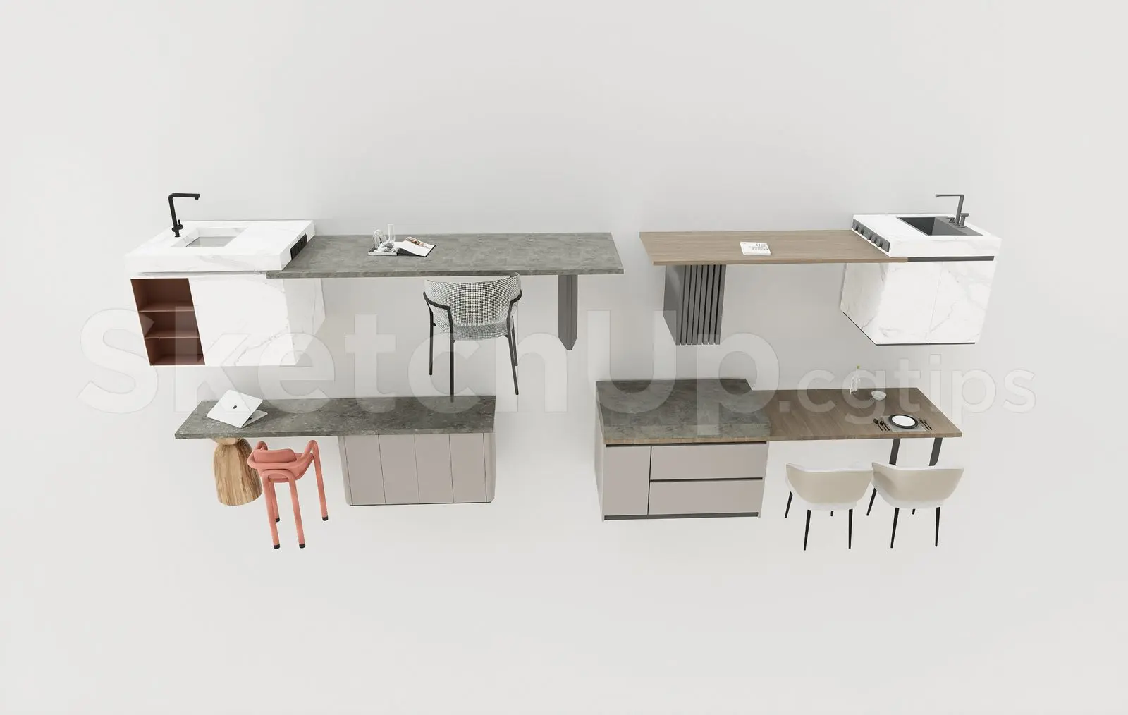 Kitchen Island — preview 1 (cgtips)