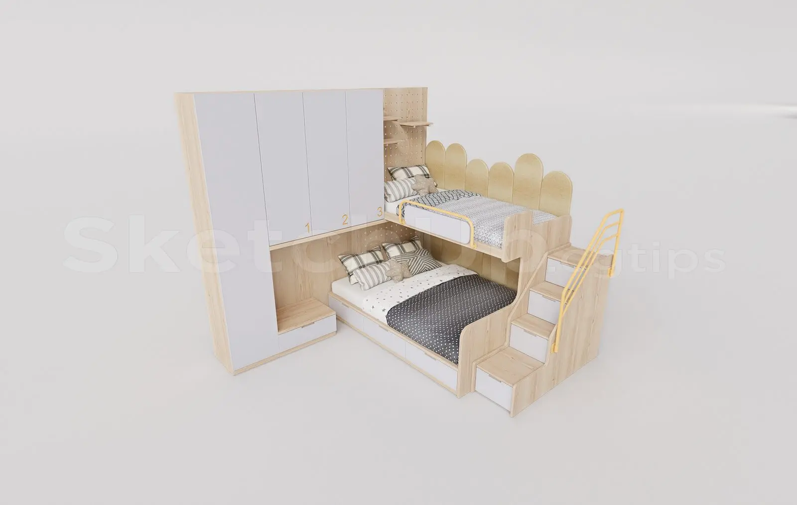 Child Bed — preview 1 (cgtips)