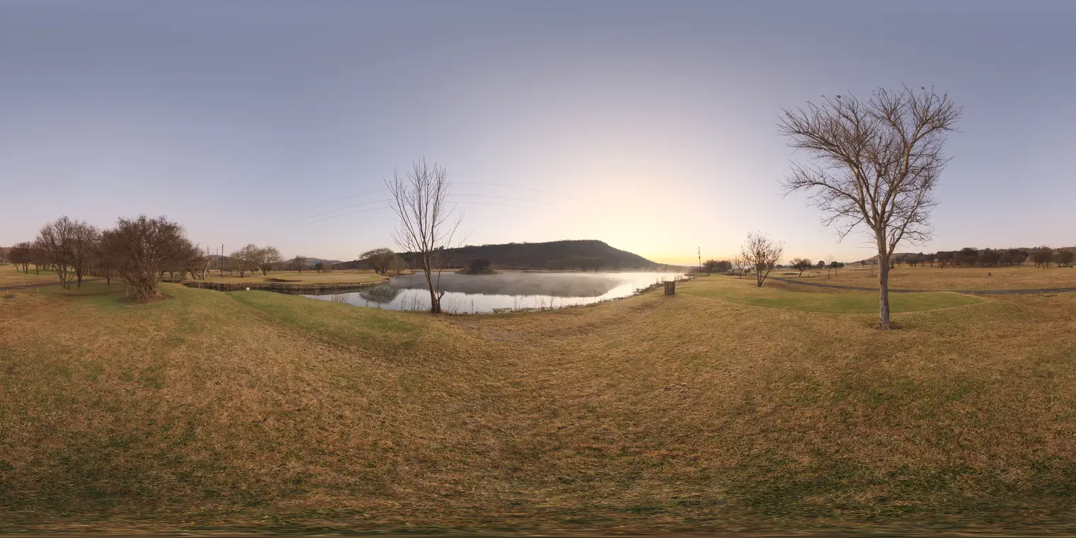 Golf Course Sunrise — preview 1, by Dimitrios Savva, Jarod Guest (Poly Haven, CC0)