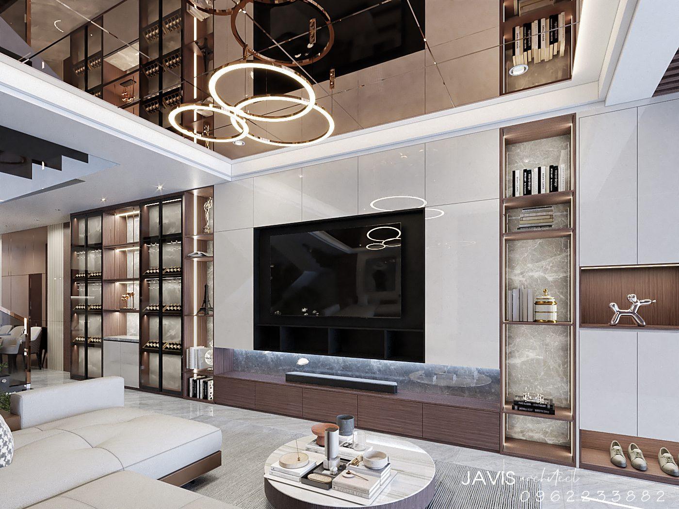 Living Room – Kitchen Interior