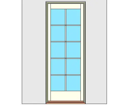 Kolbe Ultra Series Inswing Entrance Sidelite 1-Wide Oak Sill Units