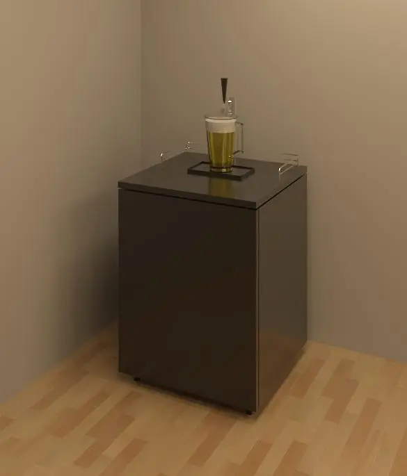 Kegerator — preview 1, by Mataya (RevitCity, CC0)