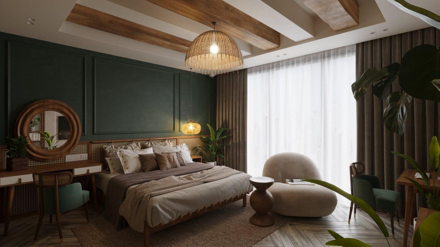 Interior Scenes Model Bedroom 608
