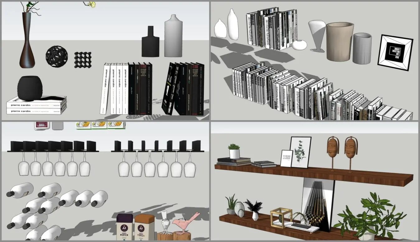 Combo Decor on Self