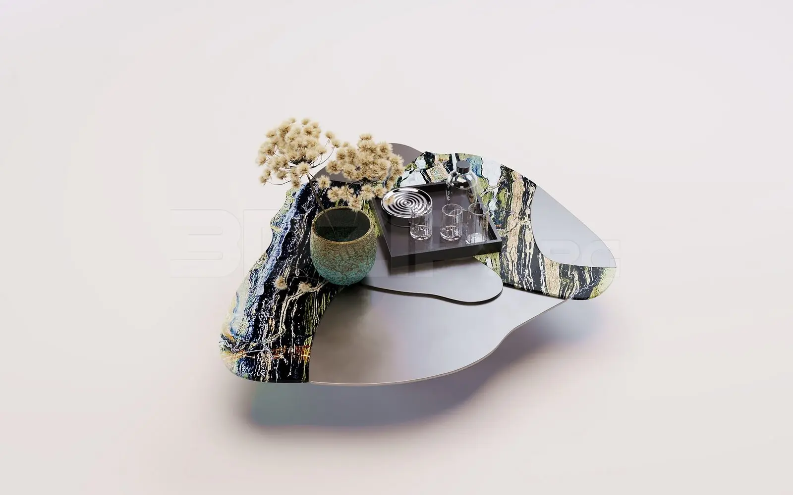 Tea Table — preview 1 (3dzip)