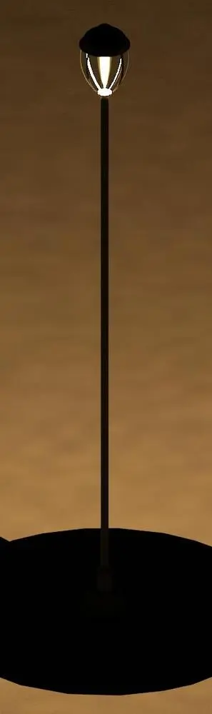 Exterior Pole Light