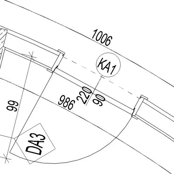 Simple door tag can be mirrored