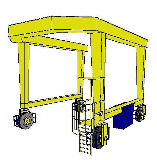 Mobile Boat Crane
