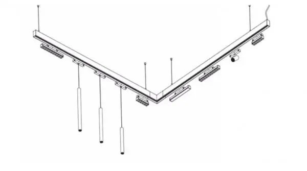 Recessed Magnetic Track Lights — preview 1, by Sajan Joy (RevitCity, CC0)
