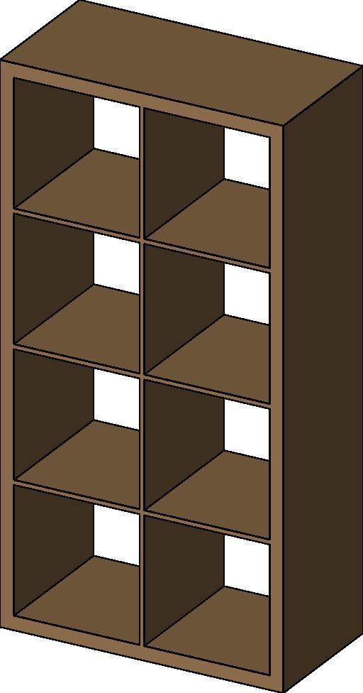 Ikea Expedit 4x2 Shelf