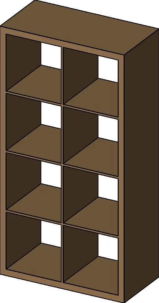 Ikea Expedit 4x2 Shelf