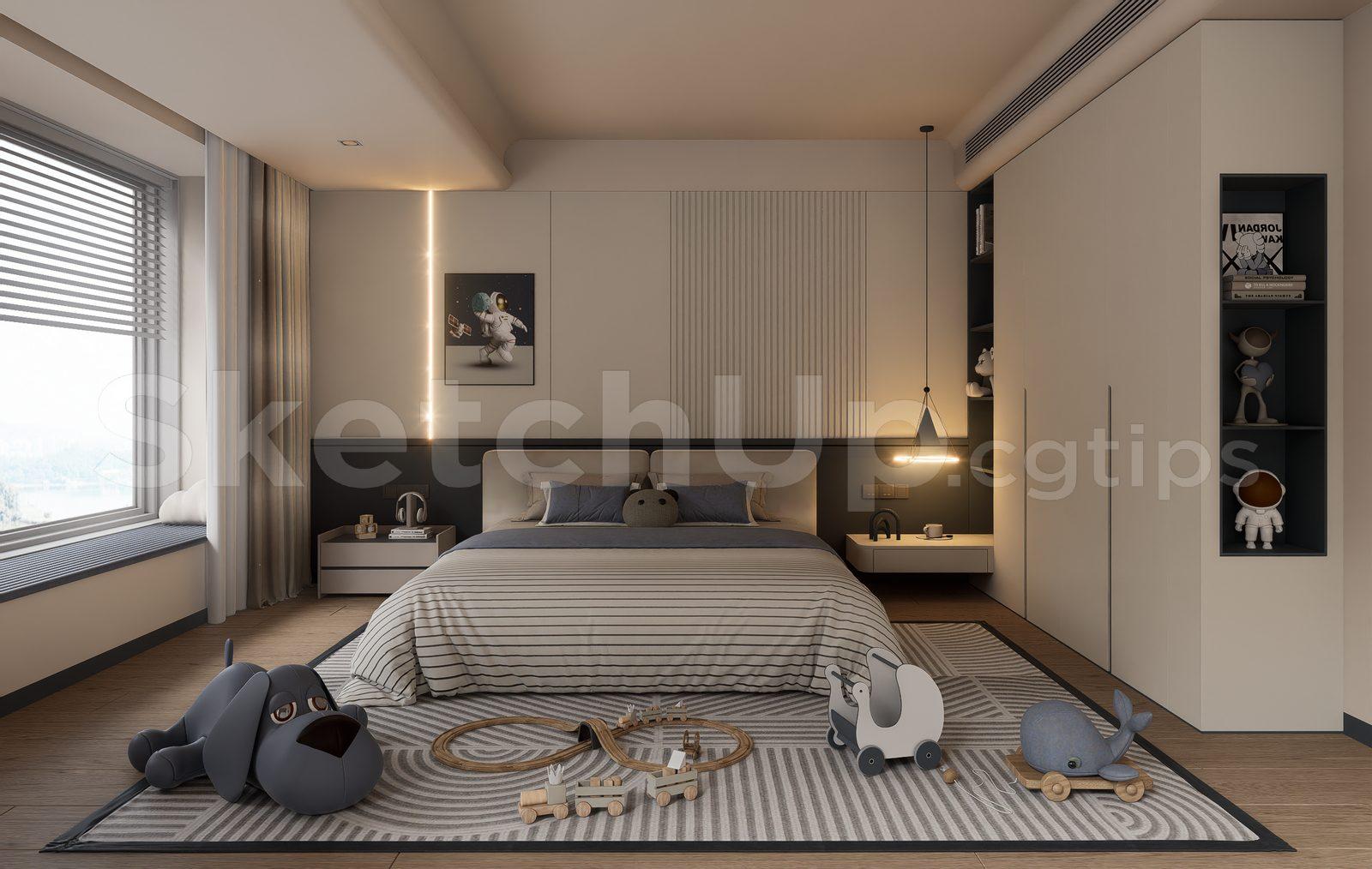 Kids Bedroom Interior