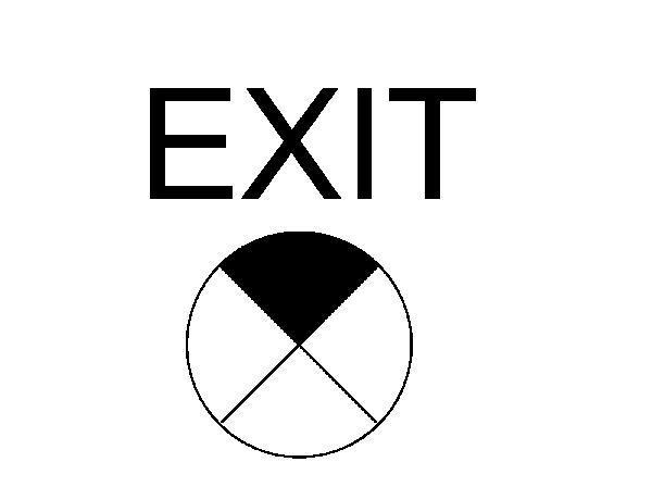 Exit Sign Symbol