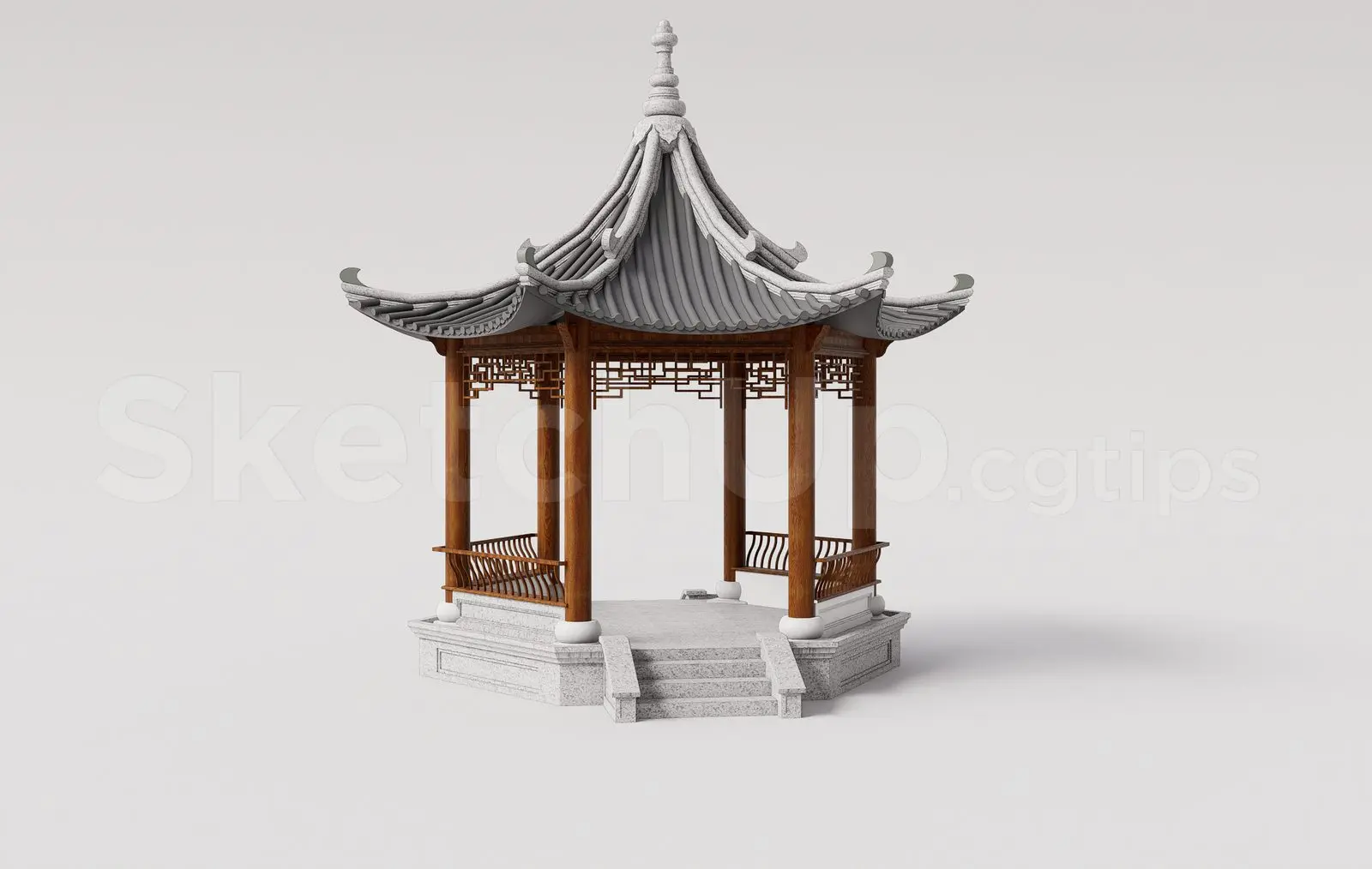 Traditional Asian Gazebo