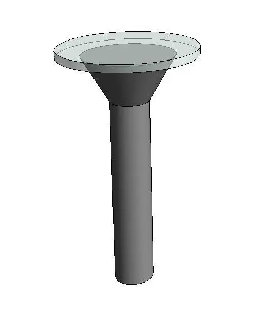 Standing bar table