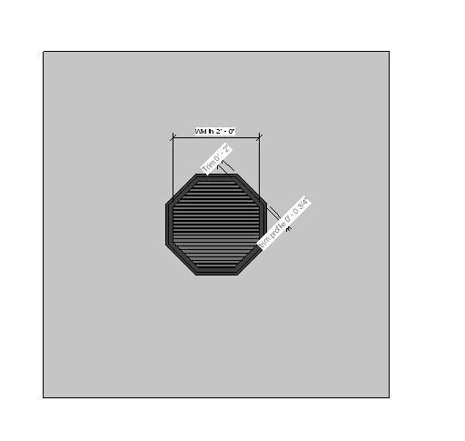 Octagon Gable Vent