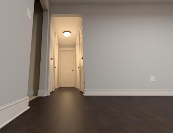 Round Flush Mount Ceiling Light Fixture