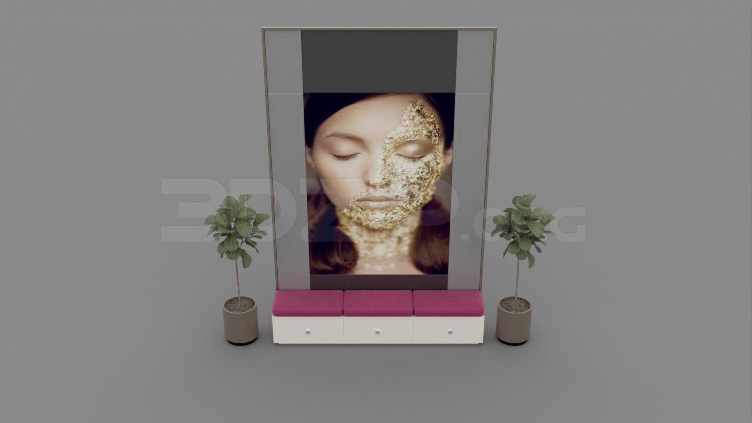 Bench — preview 1, by Huy Hieu Lee (3dzip)