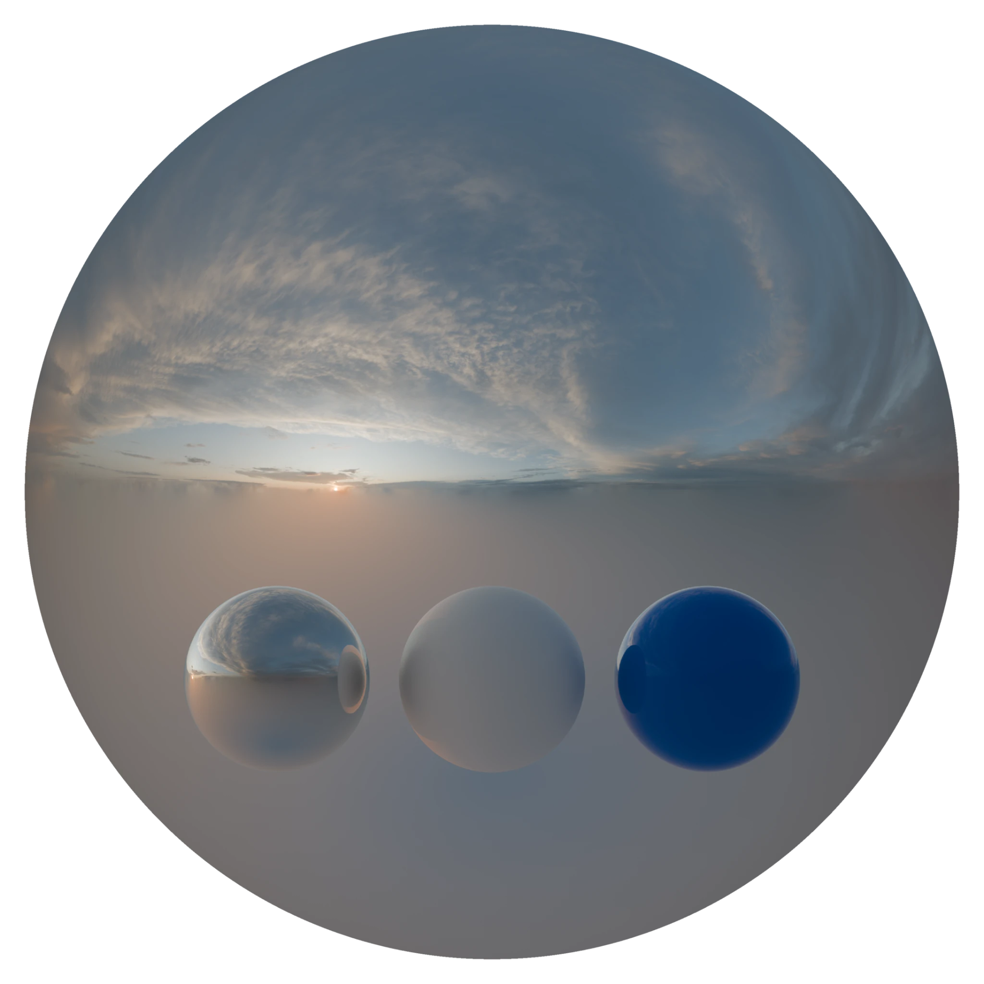 Evening Sky HDRI 040 B