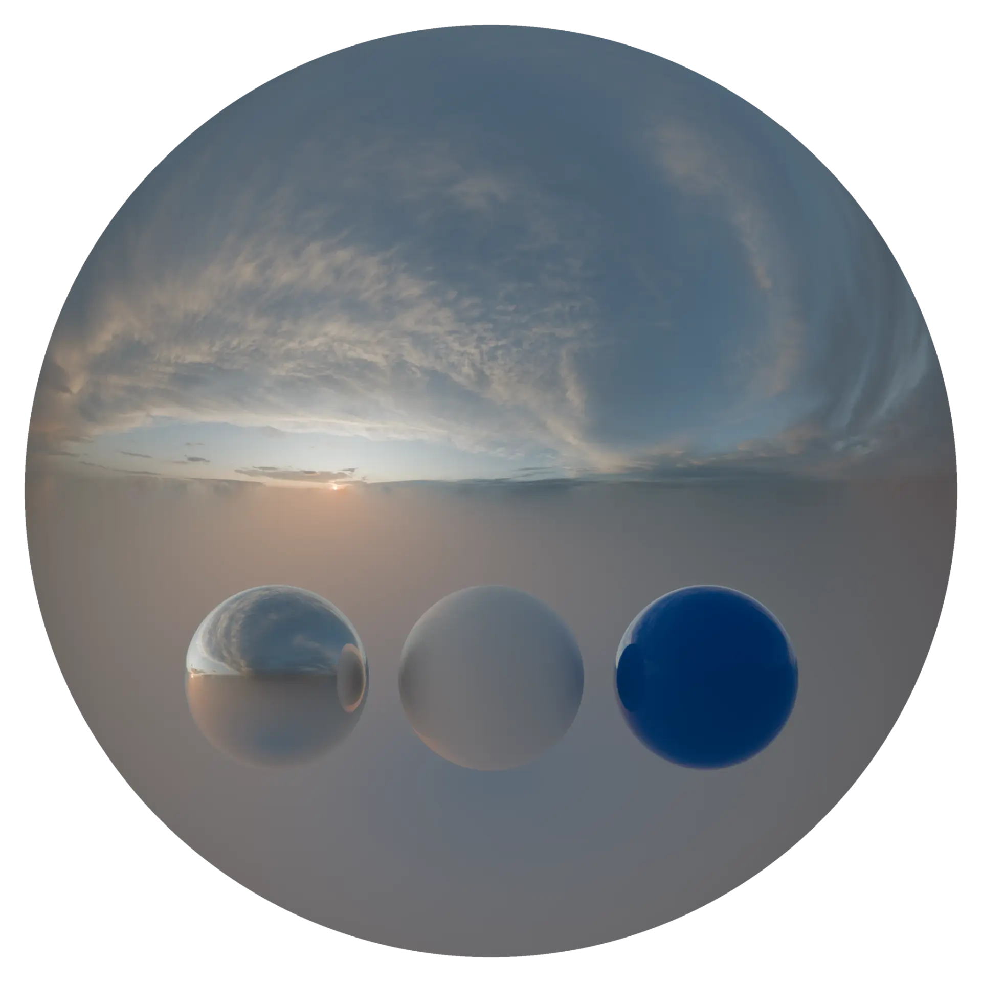 Evening Sky HDRI 040 B
