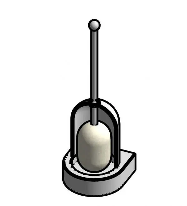 Toilet Brush With Holder