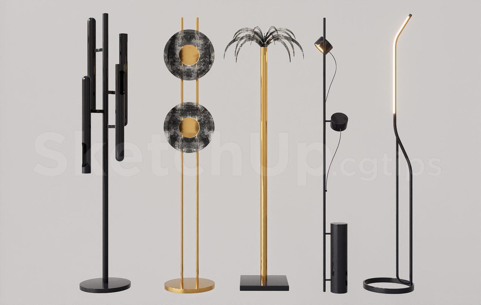 Floor Lamp Model Download for Interior Projects