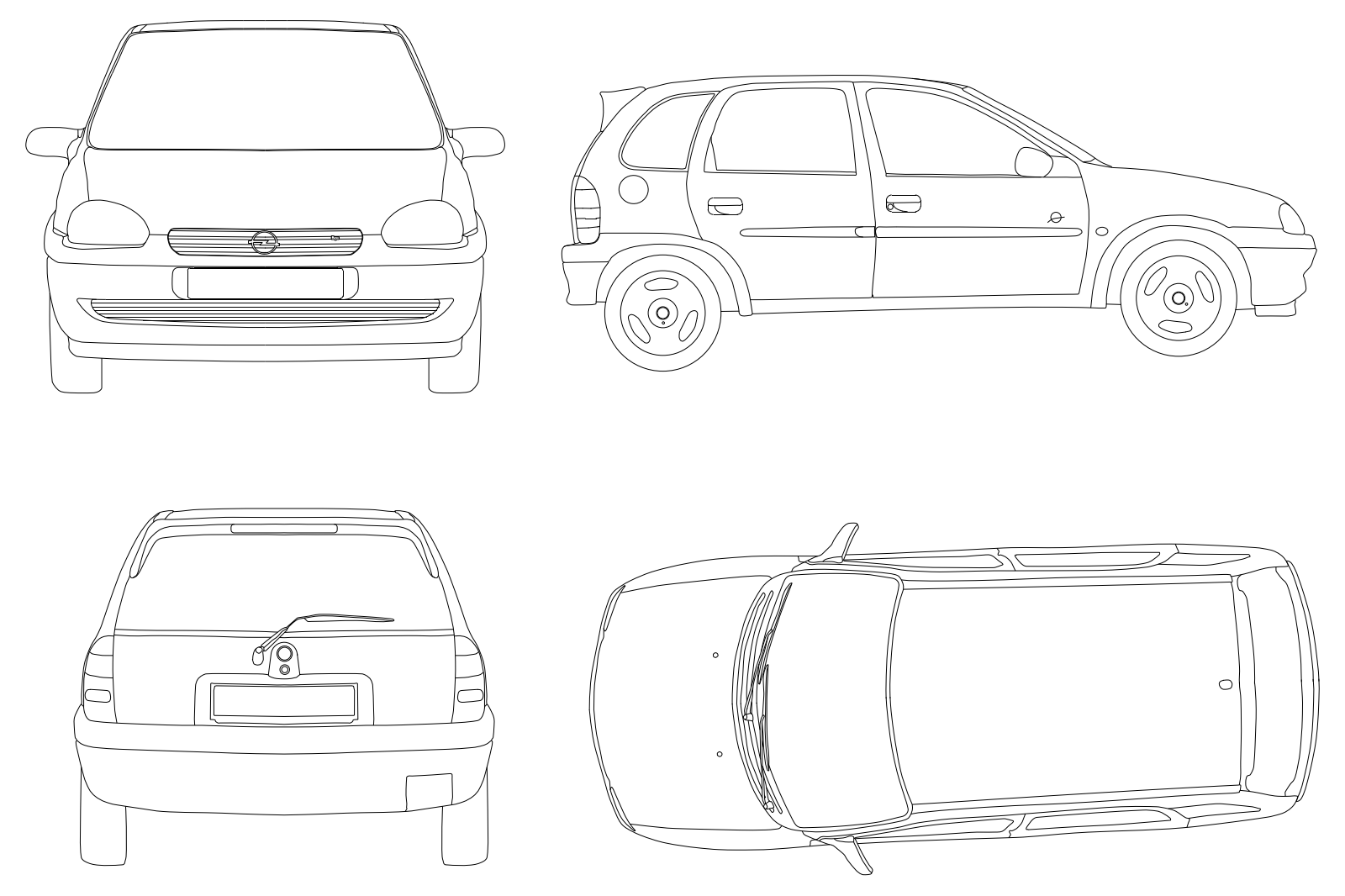 Opel Corsa 1993