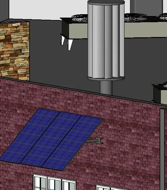 Solar Panel Awning